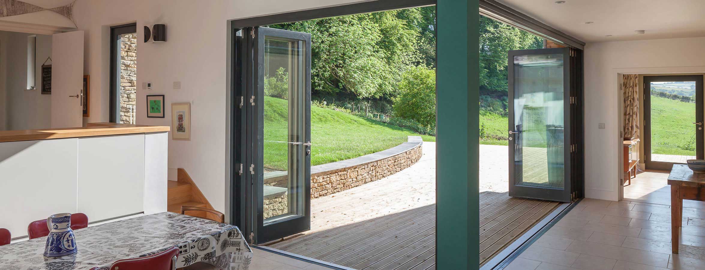 WeatherMaster™ Plus Bi-Fold Door system