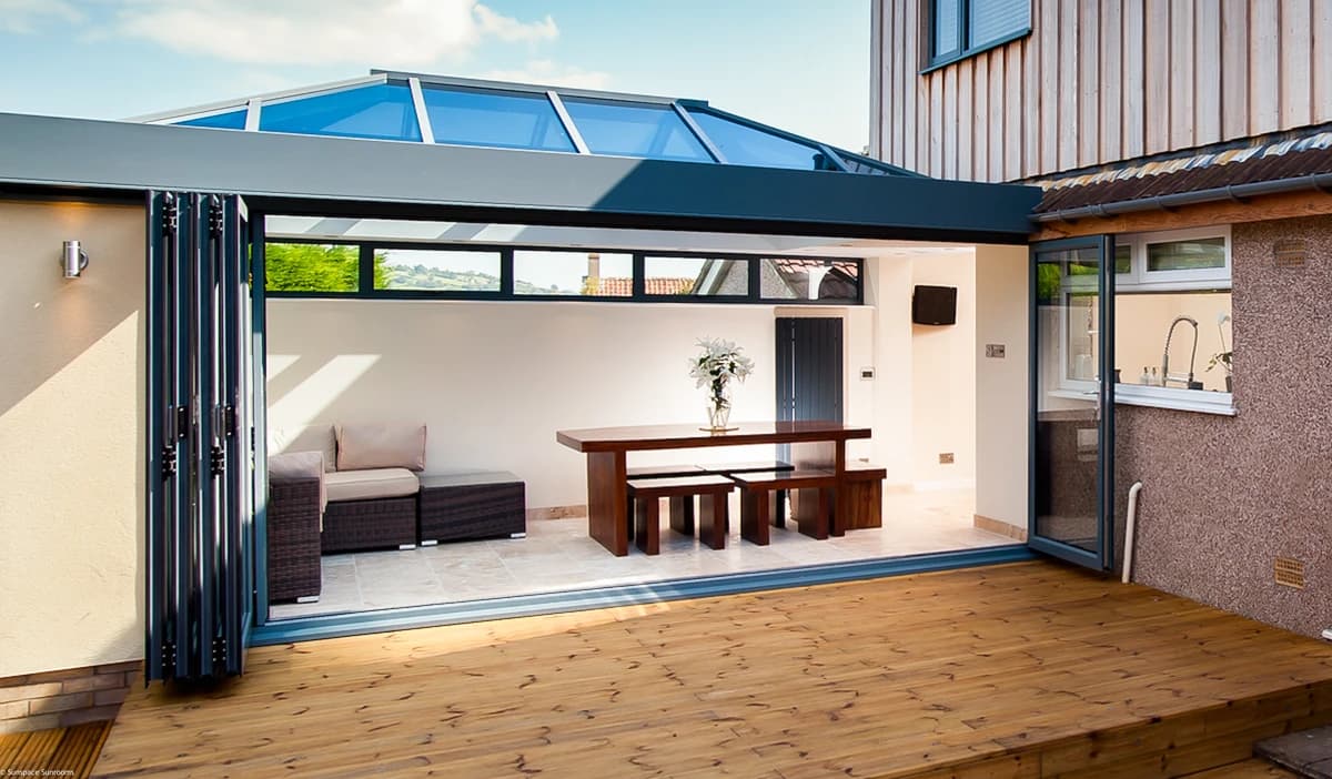 WeatherMaster™ Plus Bi-Fold Door system