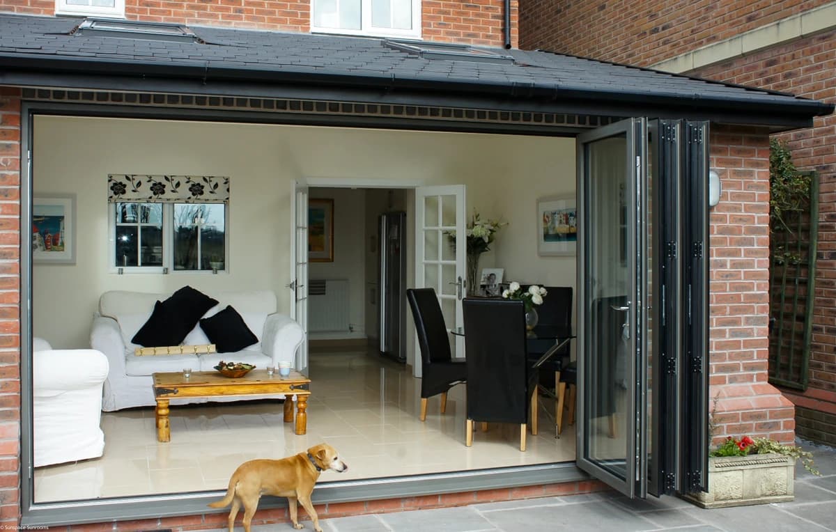 WeatherMaster™ Plus Bi-Fold Door system