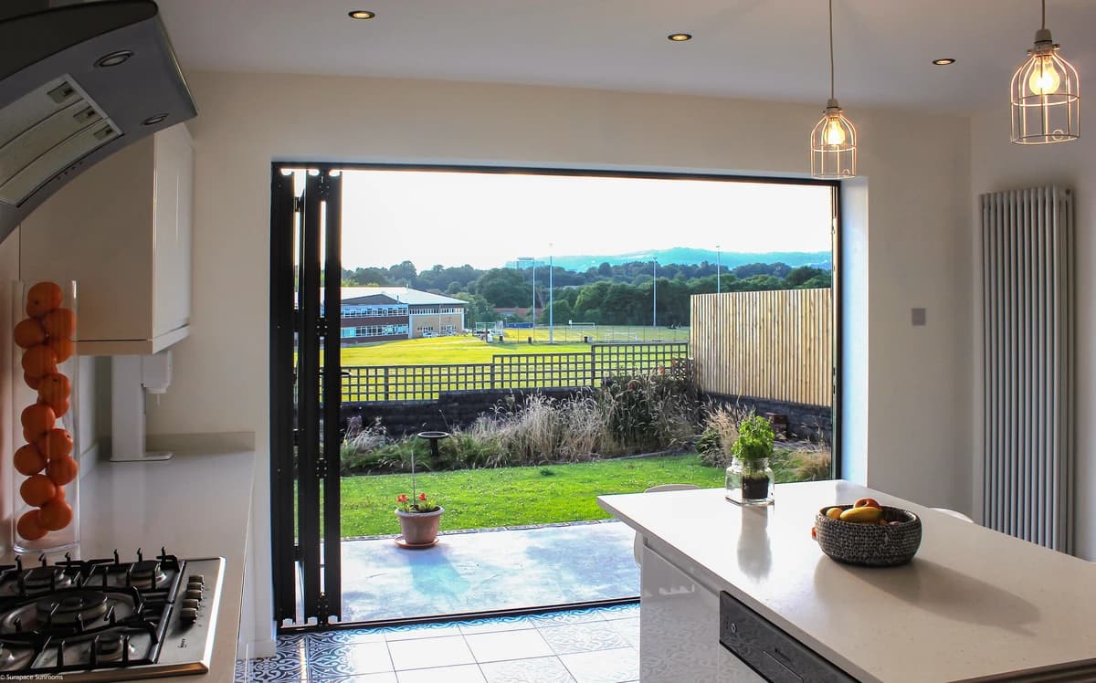 WeatherMaster™ Plus Bi-Fold Door system