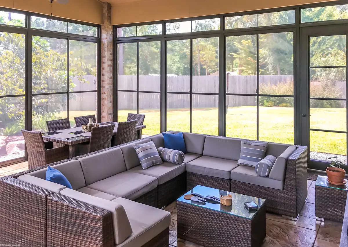 Windows Unlimited: bright sunroom with large windows